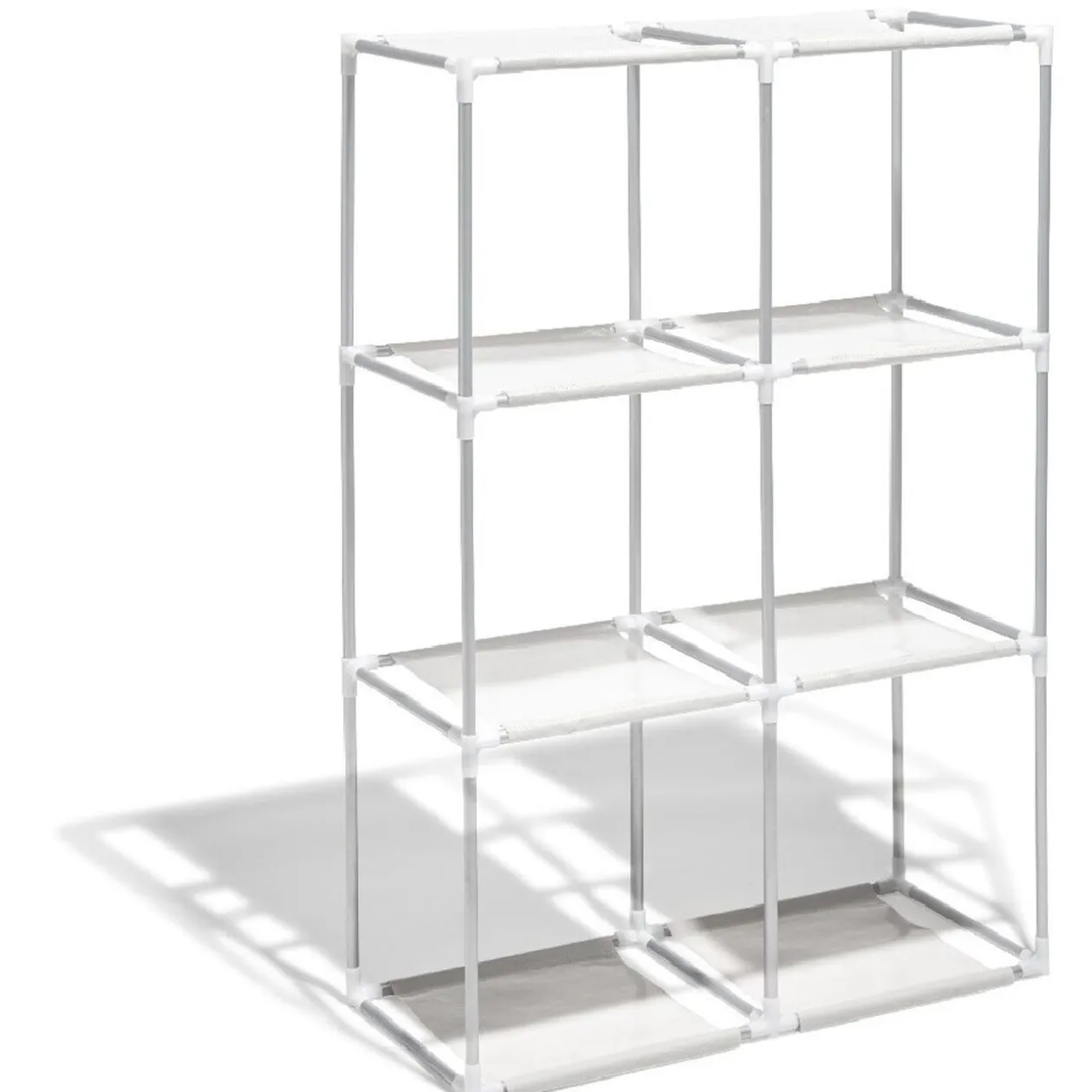 Structure 6 casiers gris