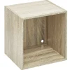 Structure Box Cube 1 case 35x30x35cm bois marron