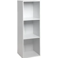 Structure Box Cube 3 cases 35x30x103cm bois blanc