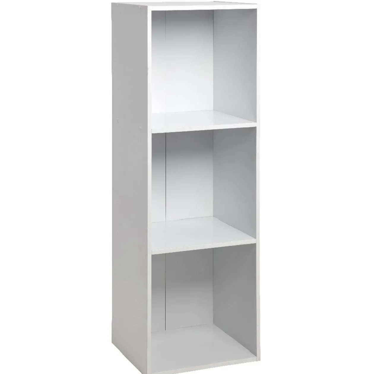 Structure Box Cube 3 cases 35x30x103cm bois blanc