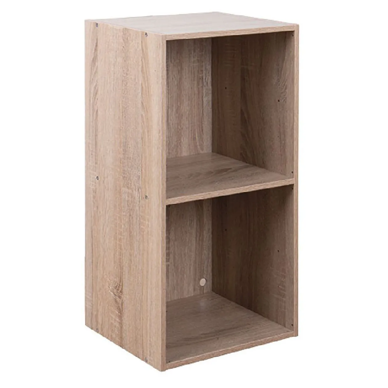 Structure Box Cube 2 cases en bois marron