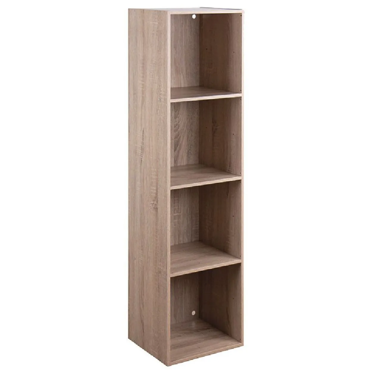 Structure Box Cube 4 cases en bois marron