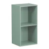 Structure Box Cube 2 cases 35x30x70cm bois vert