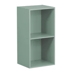 Structure Box Cube 2 cases 35x30x70cm bois vert