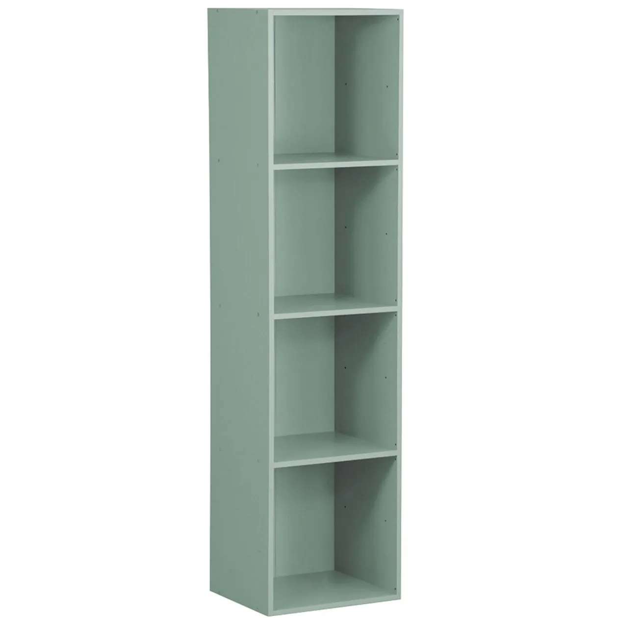 Structure Box Cube 4 cases 35x30x137cm bois vert