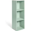 Structure Box Cube 3 cases 35x30x105cm bois vert