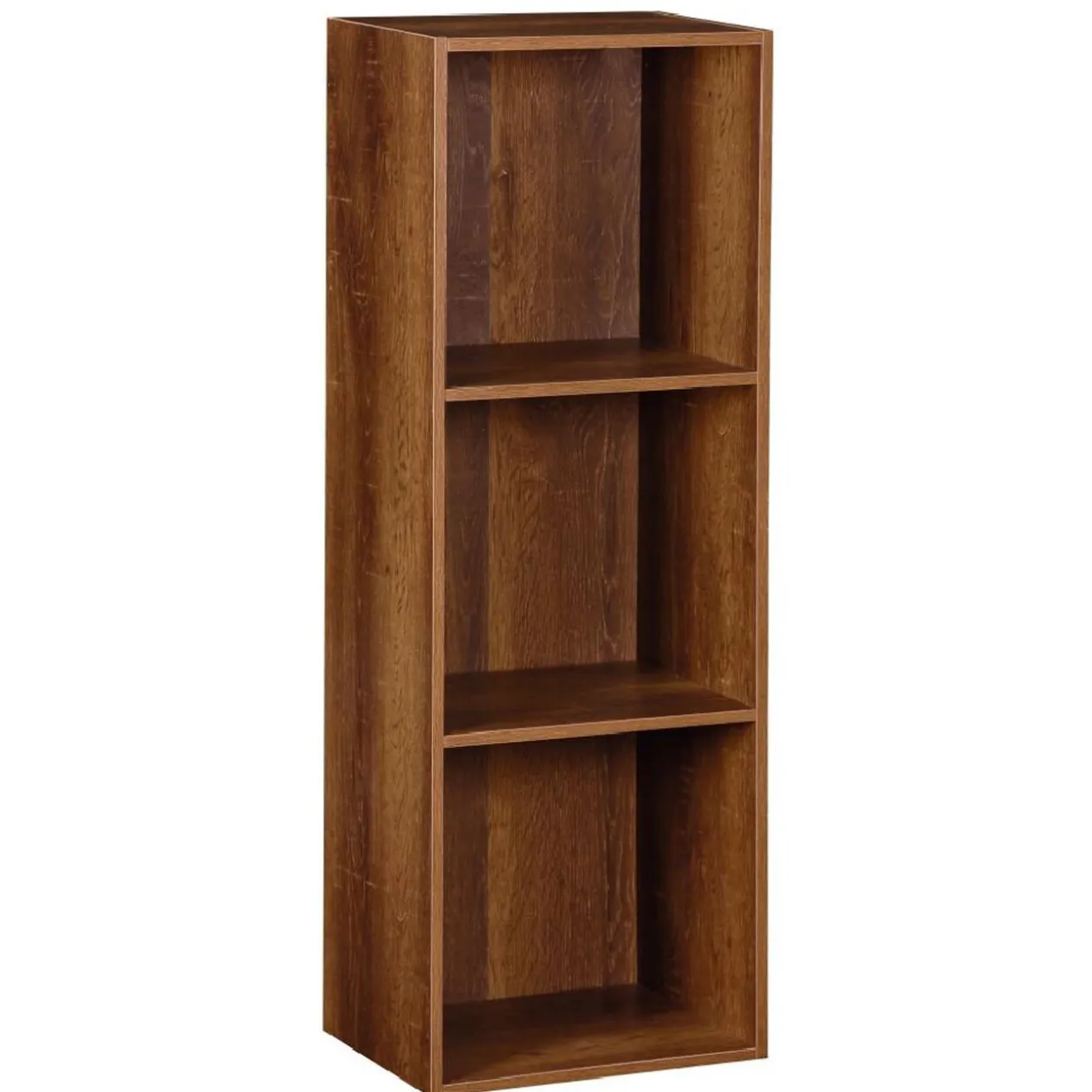 Structure Box Cube 3 cases 35,2x30x103,2cm bois marron