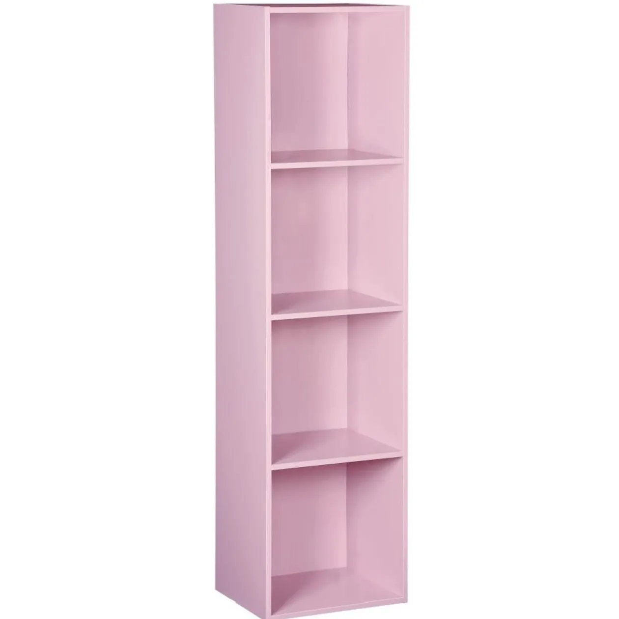 Structure Box Cube 4 cases 35,2x30x137,2cm bois rose