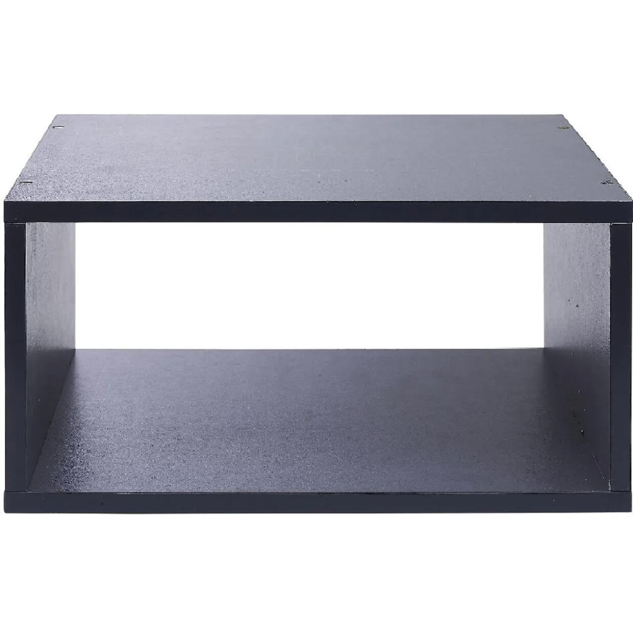 Structure Box Cube demi cube 35x30x17cm métal gris