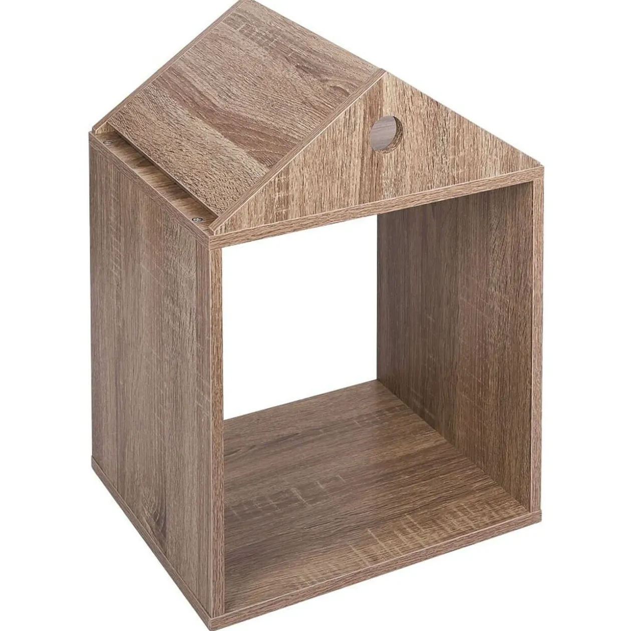 Structure maison enfant Box Cube bois marron