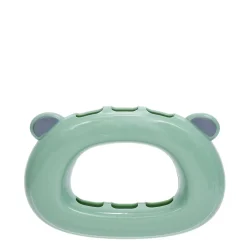 Support 3 brosses à dents enfant vert