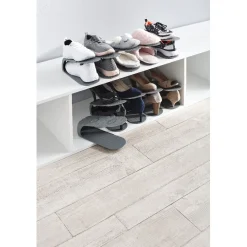 Support à chaussures magique gris x10