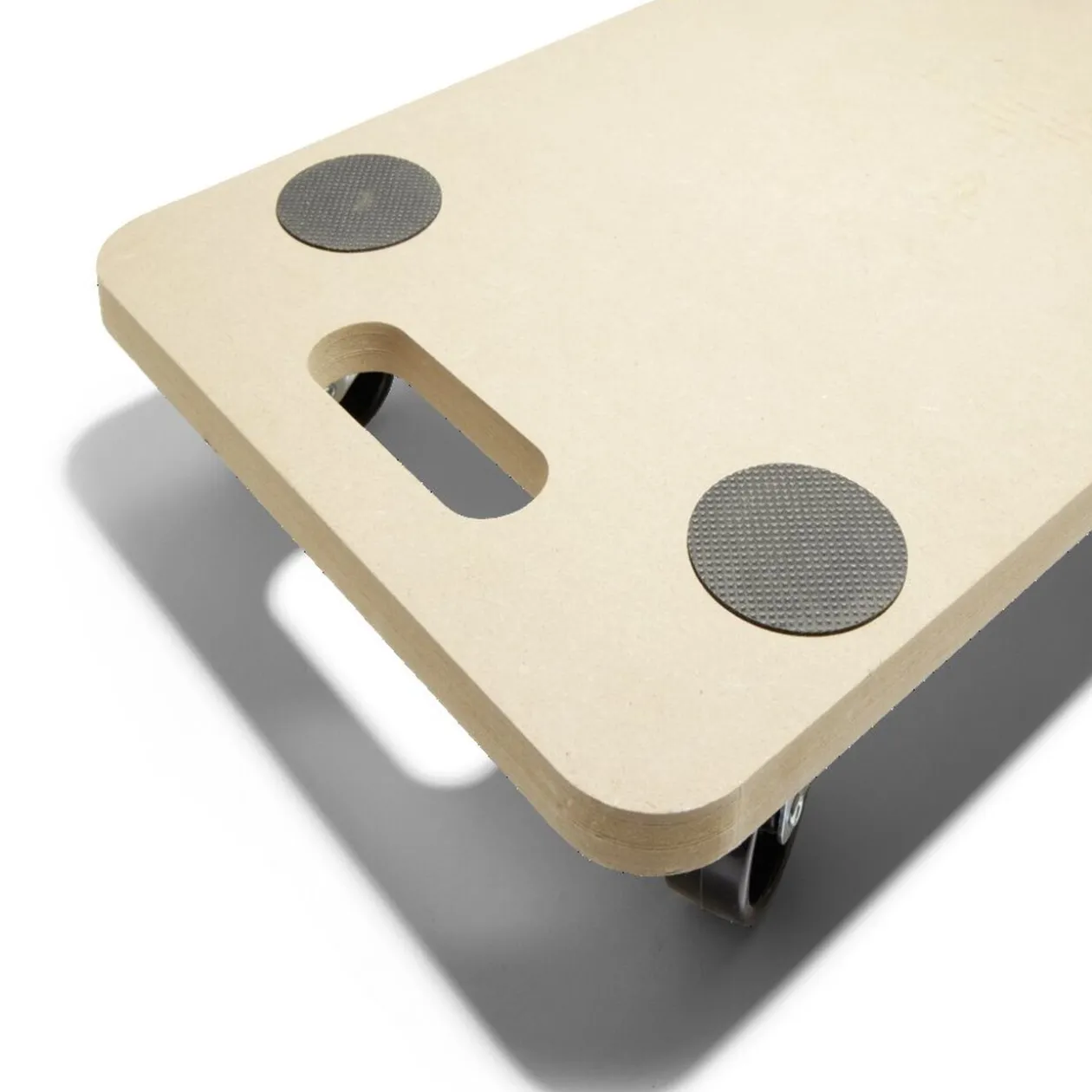 Support à roulettes en bois 60x30cm charge 150kg