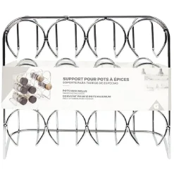 Support en acier pour pots à épices