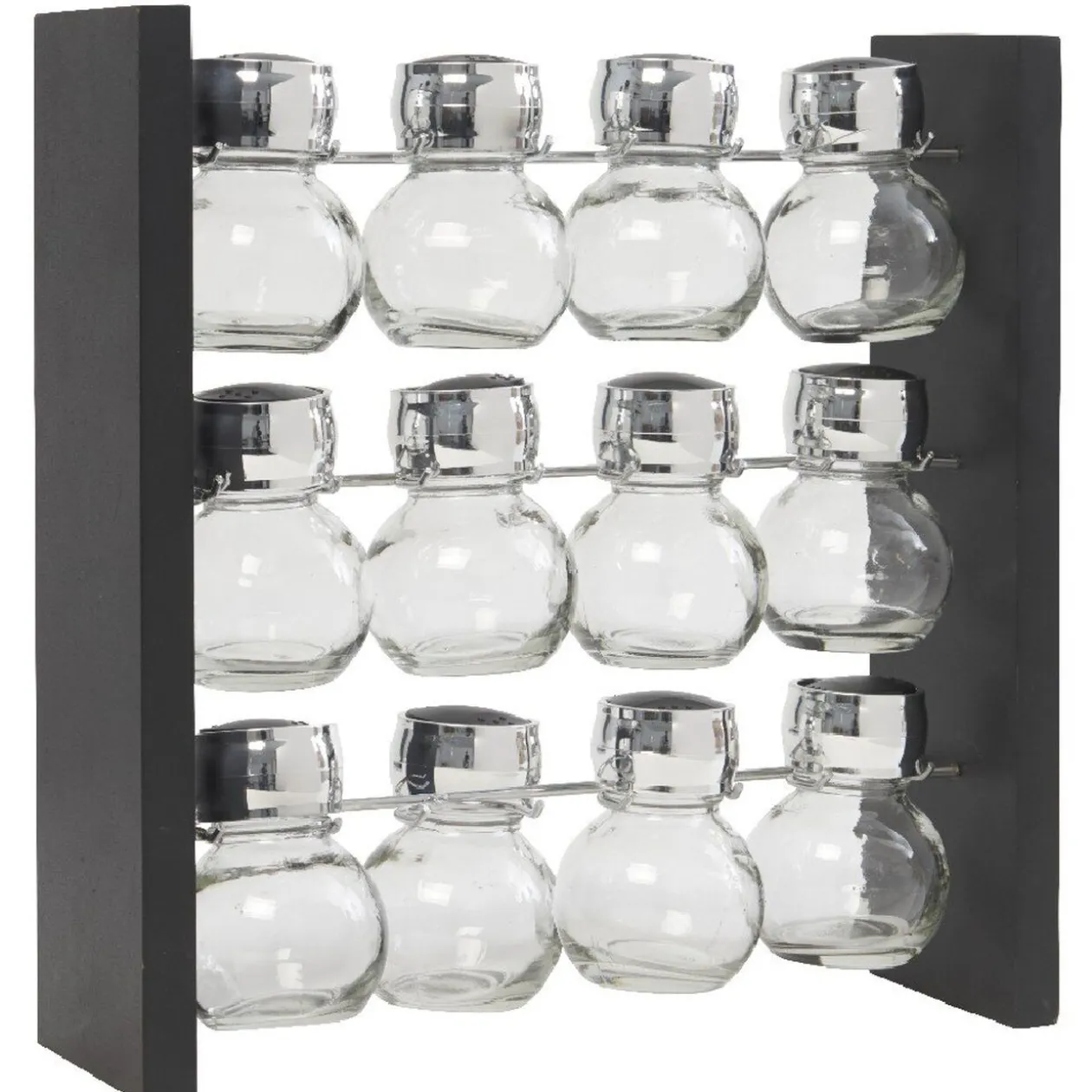 Support et 12 pots à épices