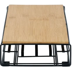 Support machine à café avec tiroir à capsules 21x31xH7,5cm