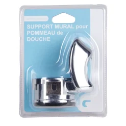 Support mural pour pommeau de douche à ventouse