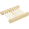 Support savon en bois