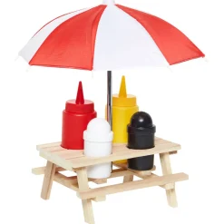 Table 4 condiments barbecue