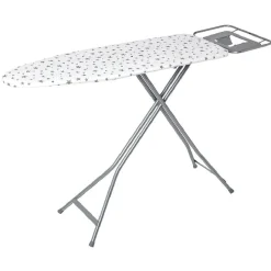 Table à repasser blanche motifs étoiles