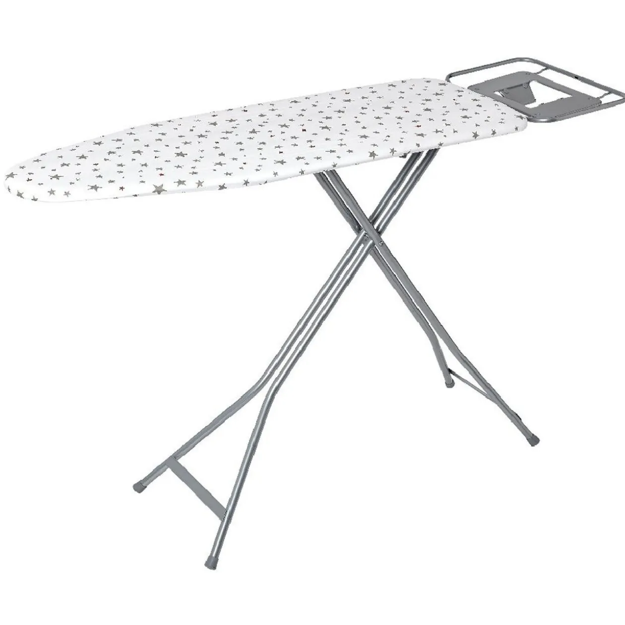 Table à repasser blanche motifs étoiles