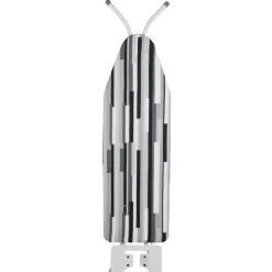 Table à repasser design rayures gris noir