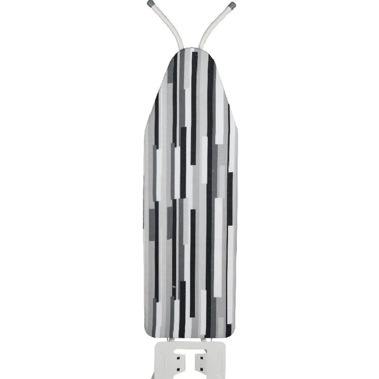 Table à repasser design rayures gris noir