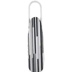 Table à repasser design rayures gris noir