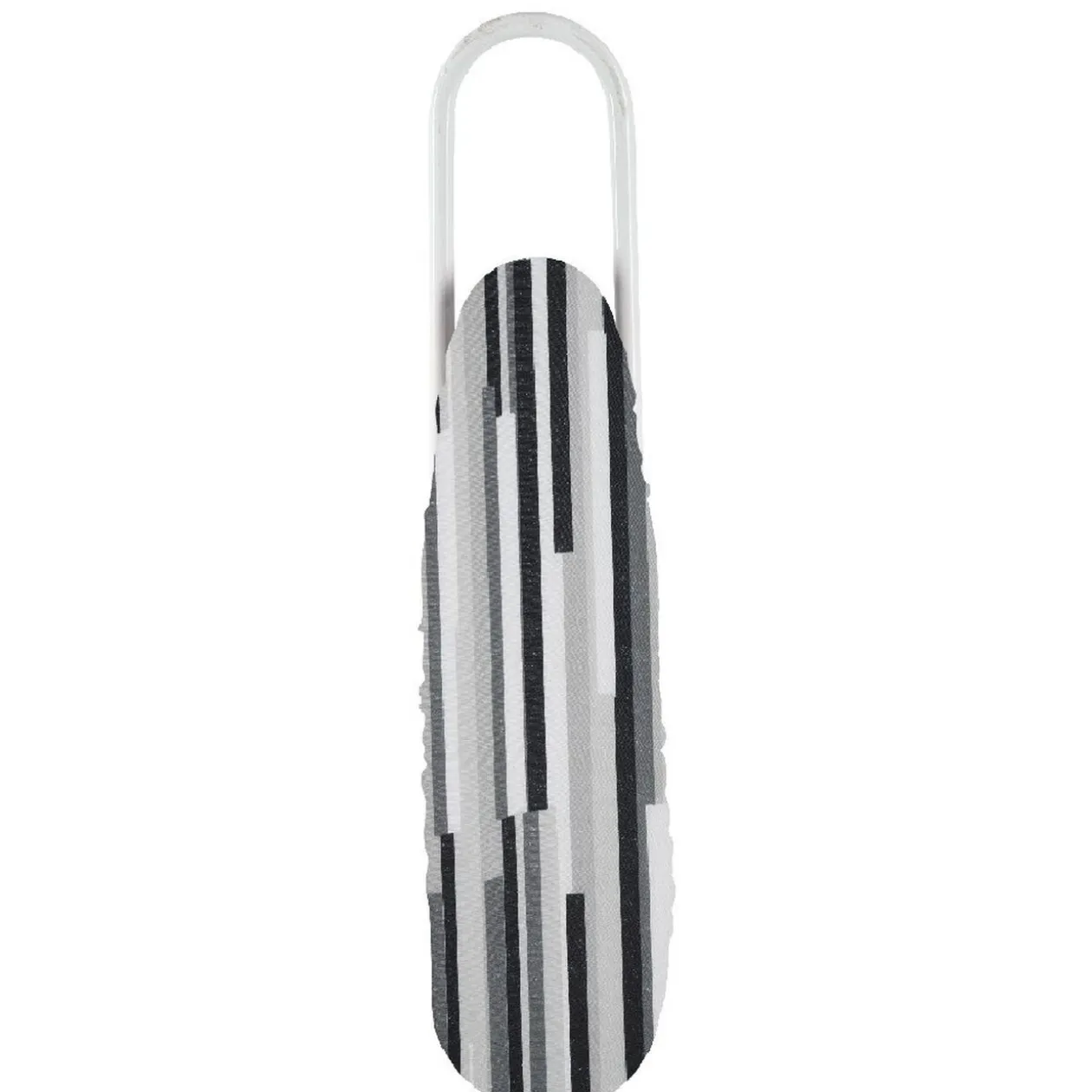 Table à repasser design rayures gris noir