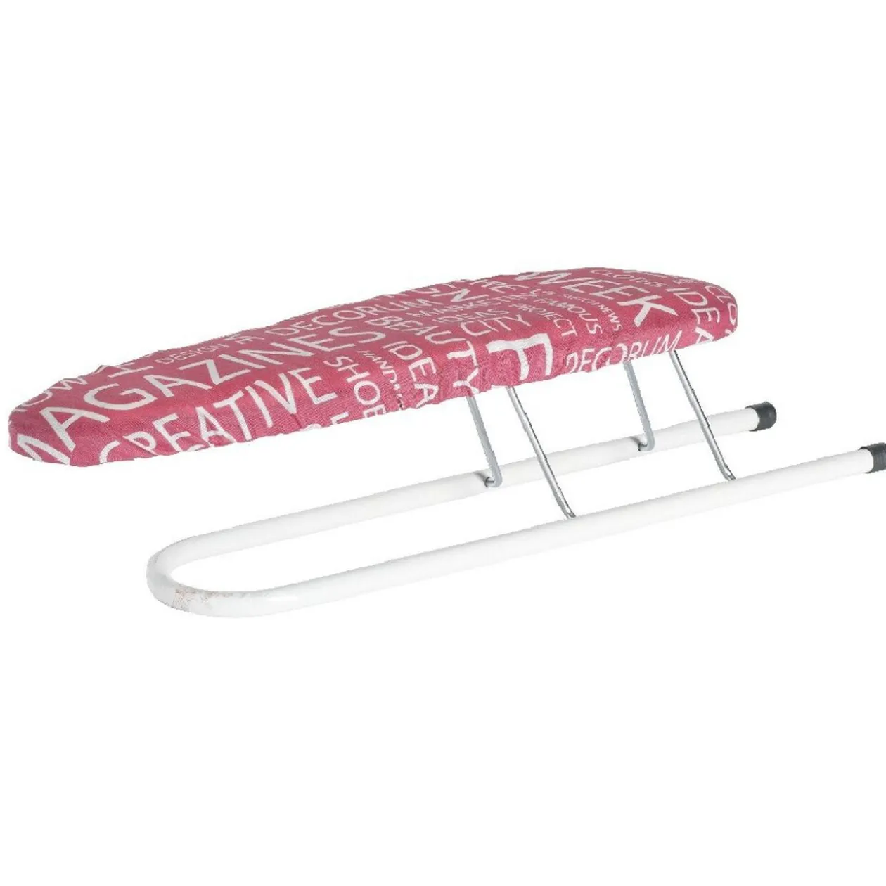 Table à repasser design rayures gris noir