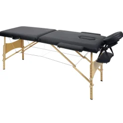 Table de massage pliable noir