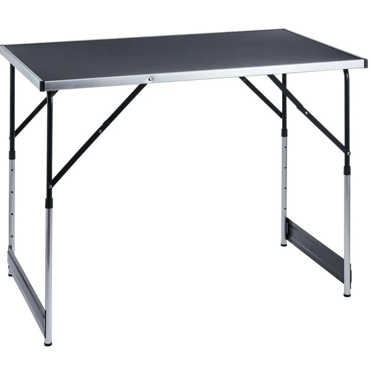 Table multifonction pliante et à hauteur réglable 100x60xH73-94 cm