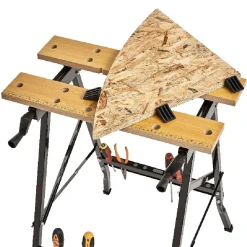 Établi de travail pliant