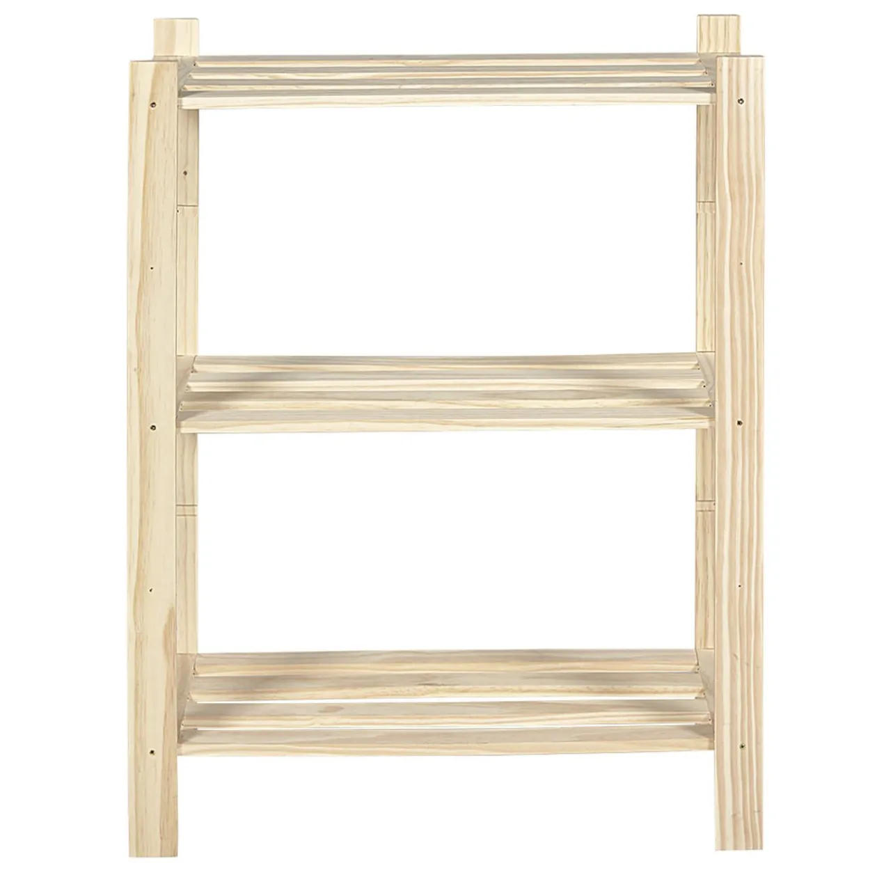 Étagère 3 niveaux en Pin massif