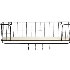 Étagère à patères