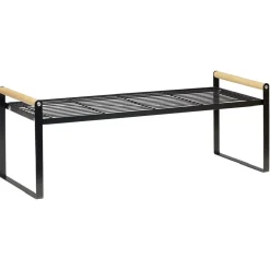 Étagère à poser métal et bois 53x21xH19,5cm