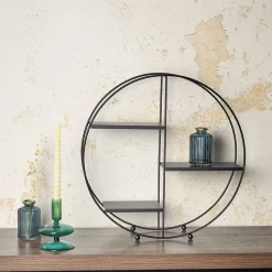 Étagère à poser métal noir