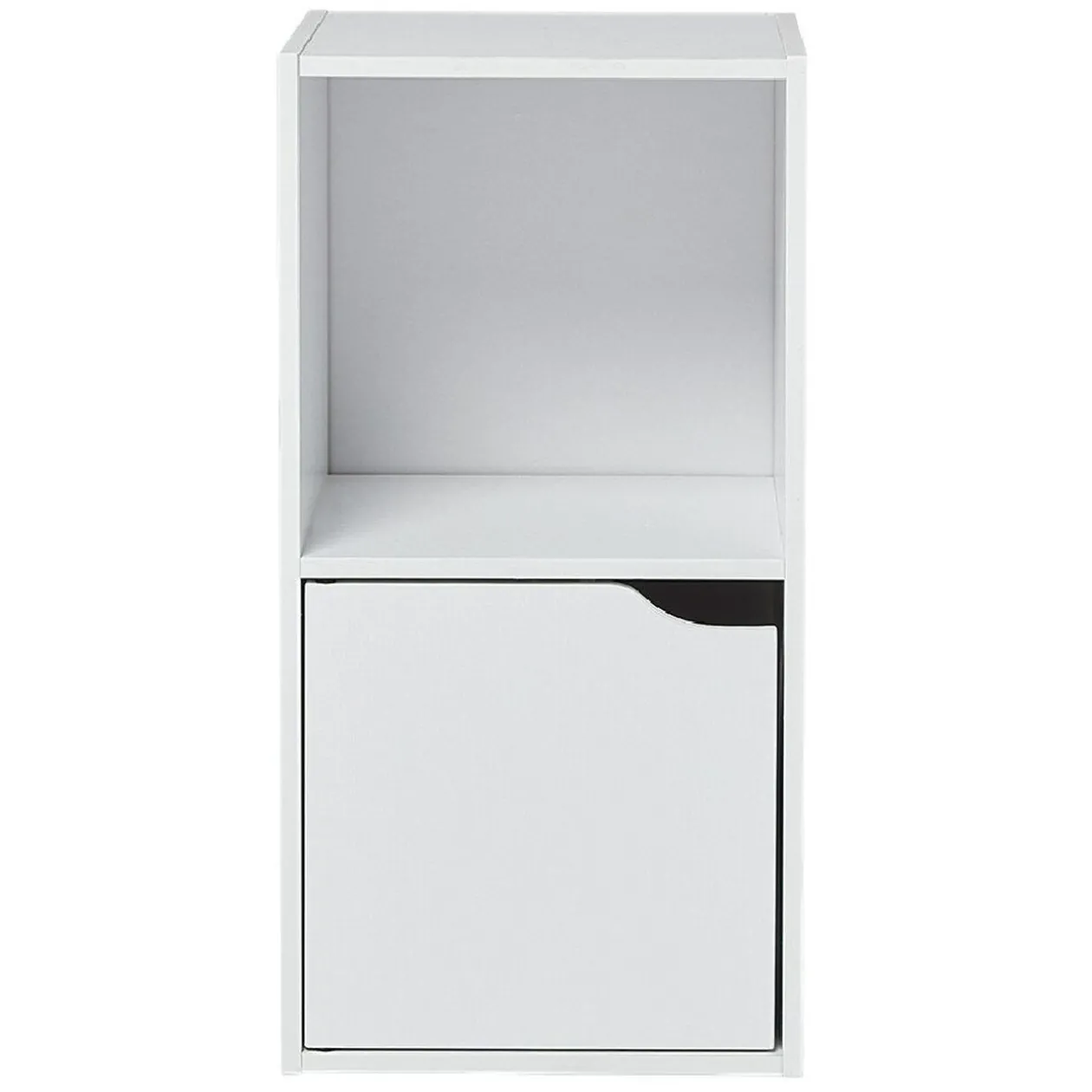 Étagère Adam en bois blanc 2 niches