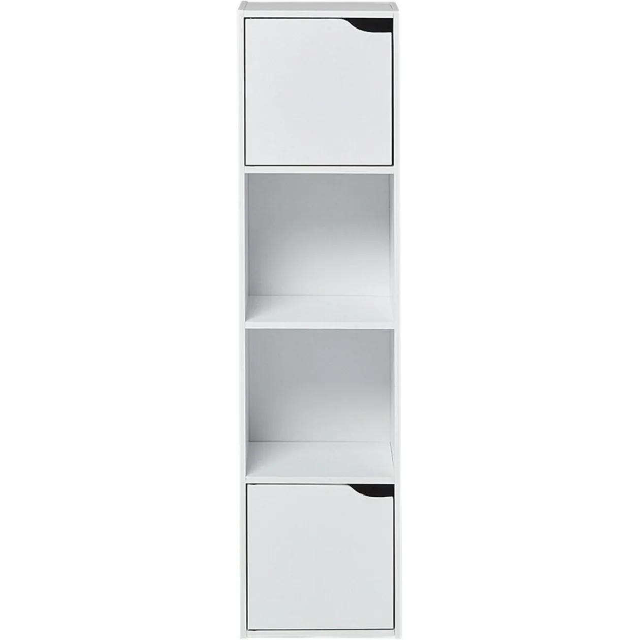 Étagère Adam en bois blanc 4 niches