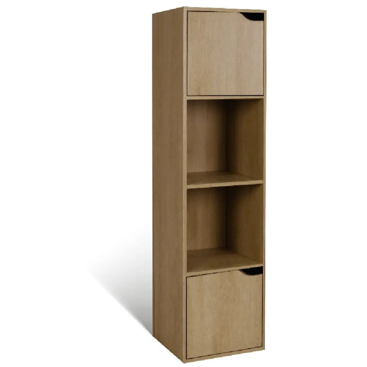 Étagère Adam en bois naturel 4 niches