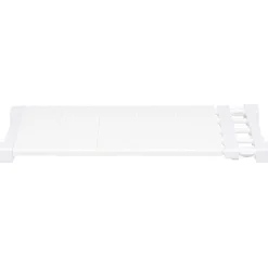 Étagère amovible extensible blanche 50/80 cm