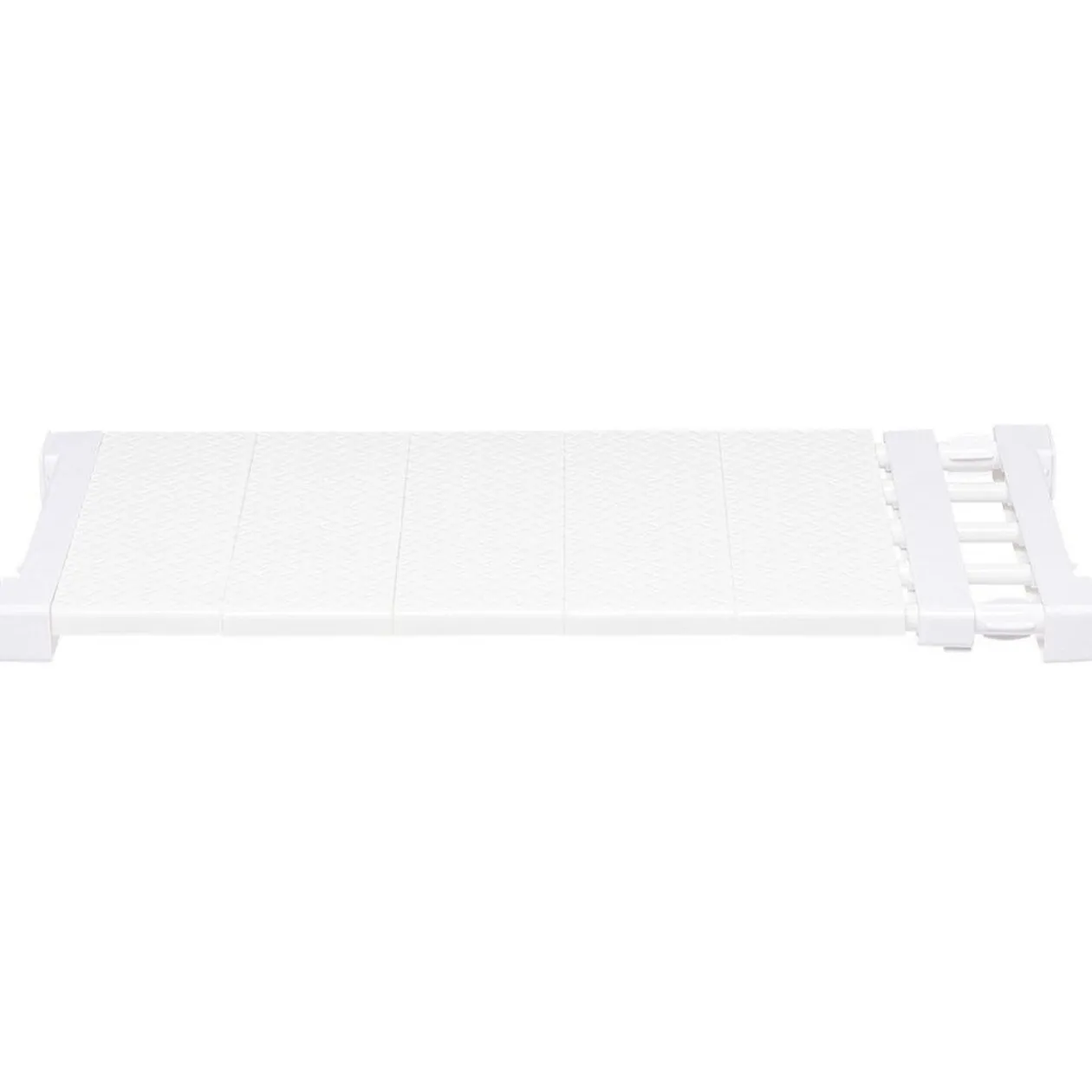 Étagère amovible extensible blanche 50/80 cm