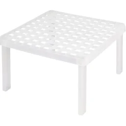 Étagère carrée cuisine blanc