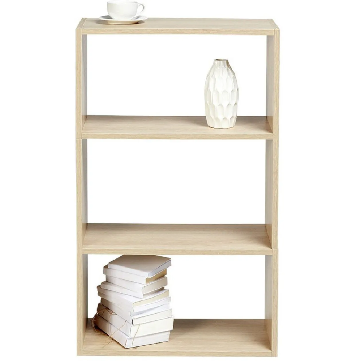 Étagère de bureau modulable bois