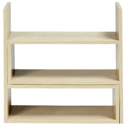 Étagère de bureau modulable bois