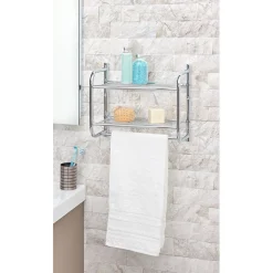 Étagère de salle de bain à fixer