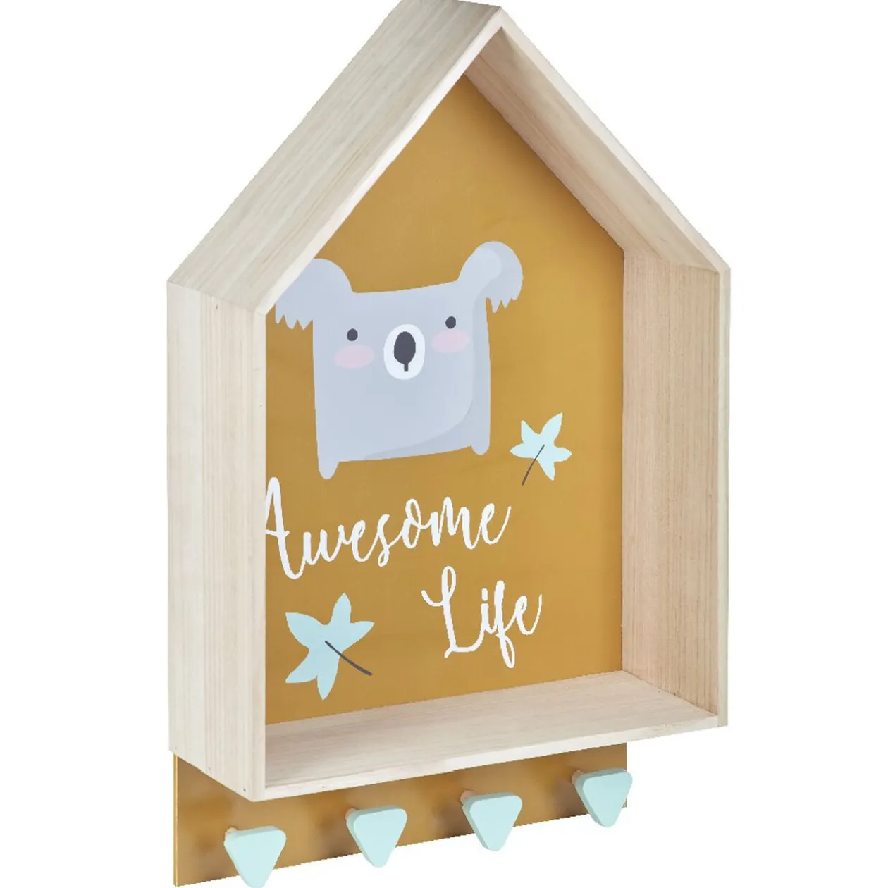 Étagère murale Nais orange