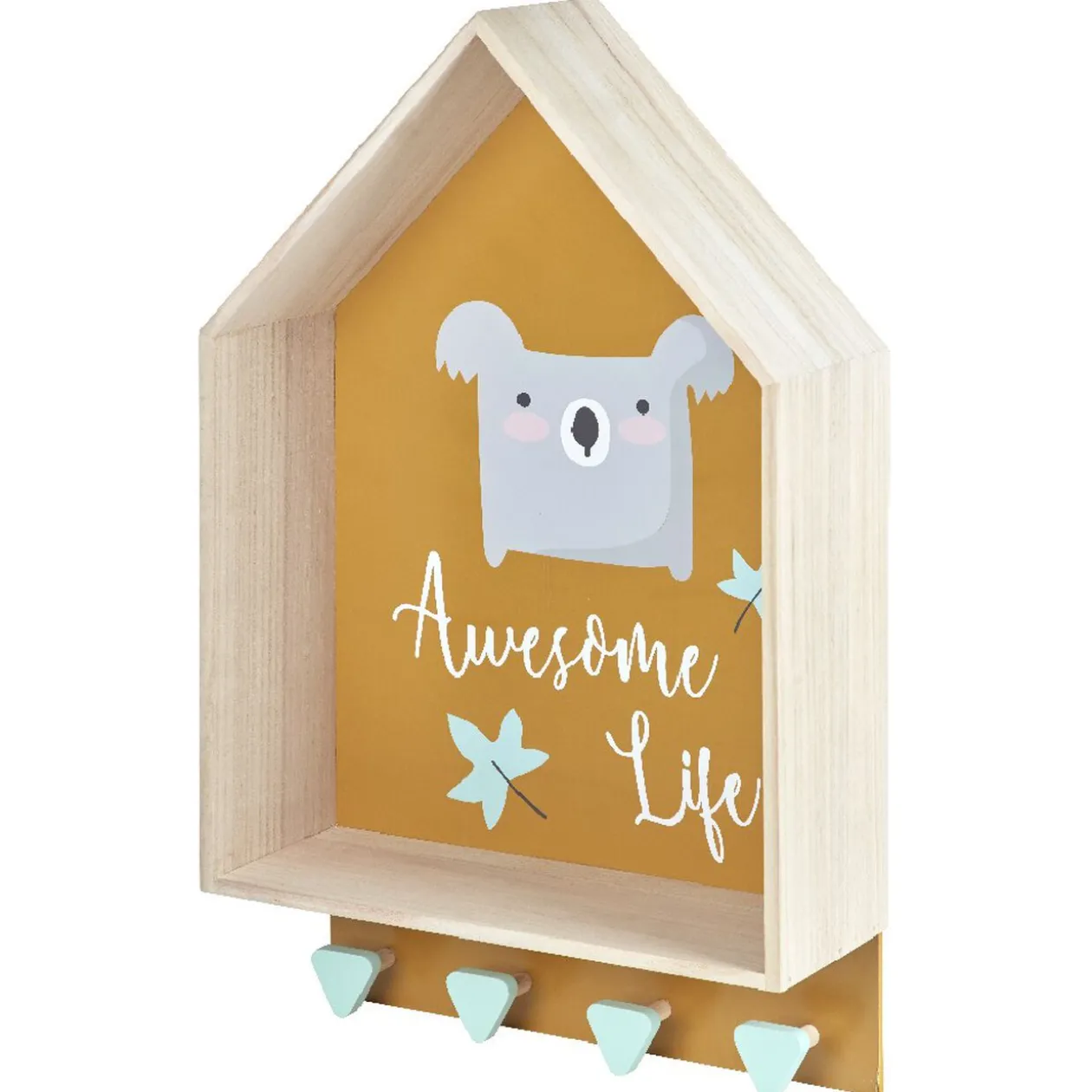 Étagère murale Nais orange