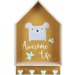 Étagère murale Nais orange