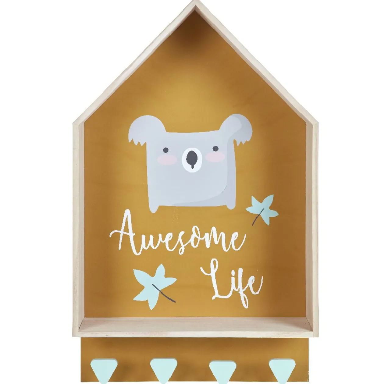 Étagère murale Nais orange